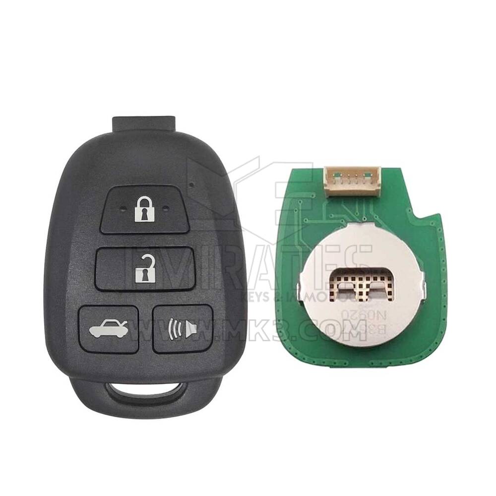 Keydiy KD Remote Key B Series 4 Botones Toyota Tipo B35-4 | mk3