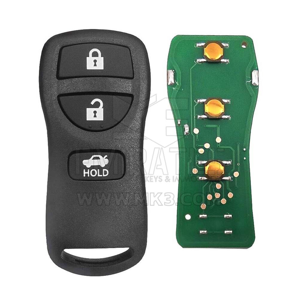 Keydiy KD Универсальный  Ключ 3 Кнопки Nissan Type B36-3 | МК3