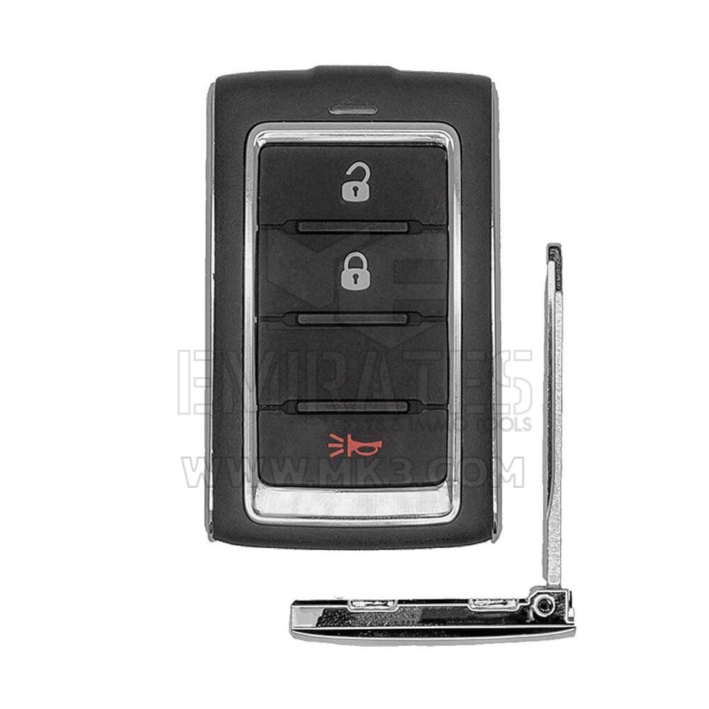 Clé télécommande intelligente de rechange pour Jeep Grand Wagoneer 2022-2023 2+1 boutons 433 MHz Numéro de pièce compatible : 68377529AA, 68377529AB, 68582686AA, 68582686AB - ID FCC : M3NWXFOB1 | Emirates Keys