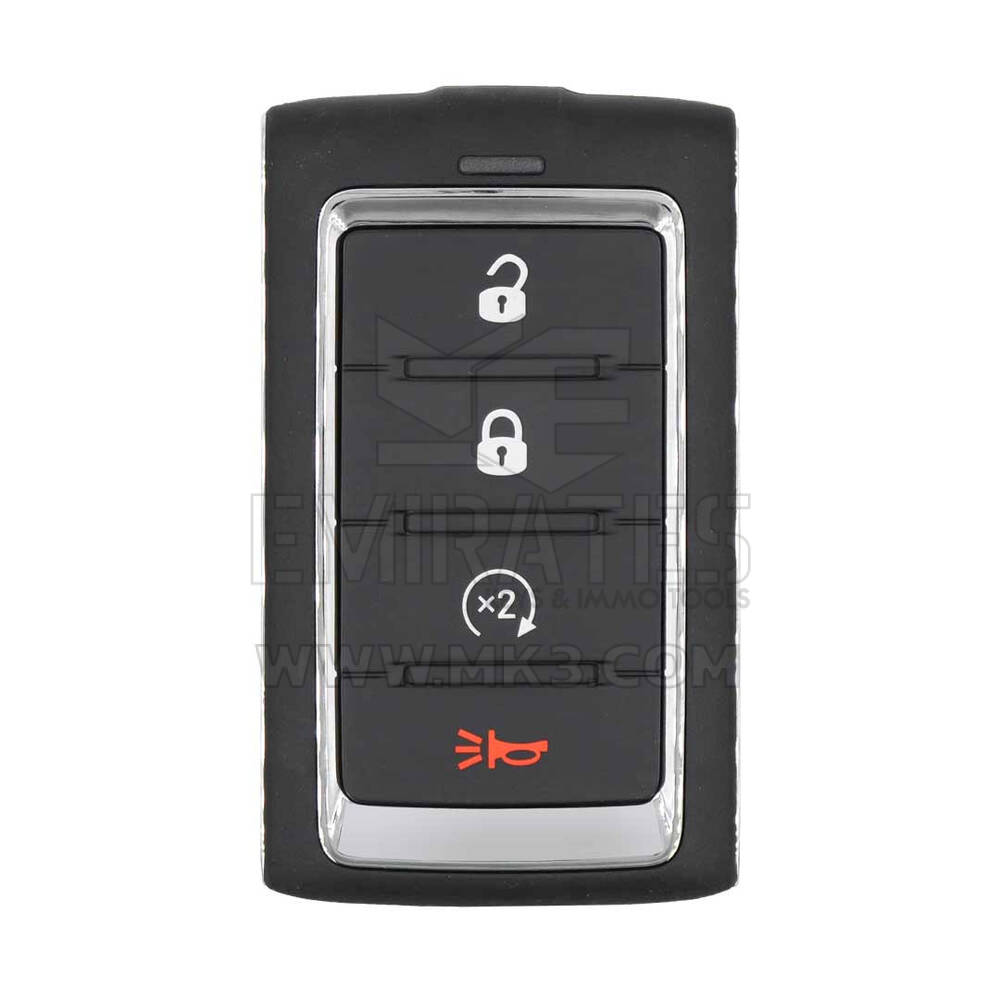 Clé télécommande intelligente Jeep Grand Wagoneer 2022-2023 3+1 boutons 433 MHz