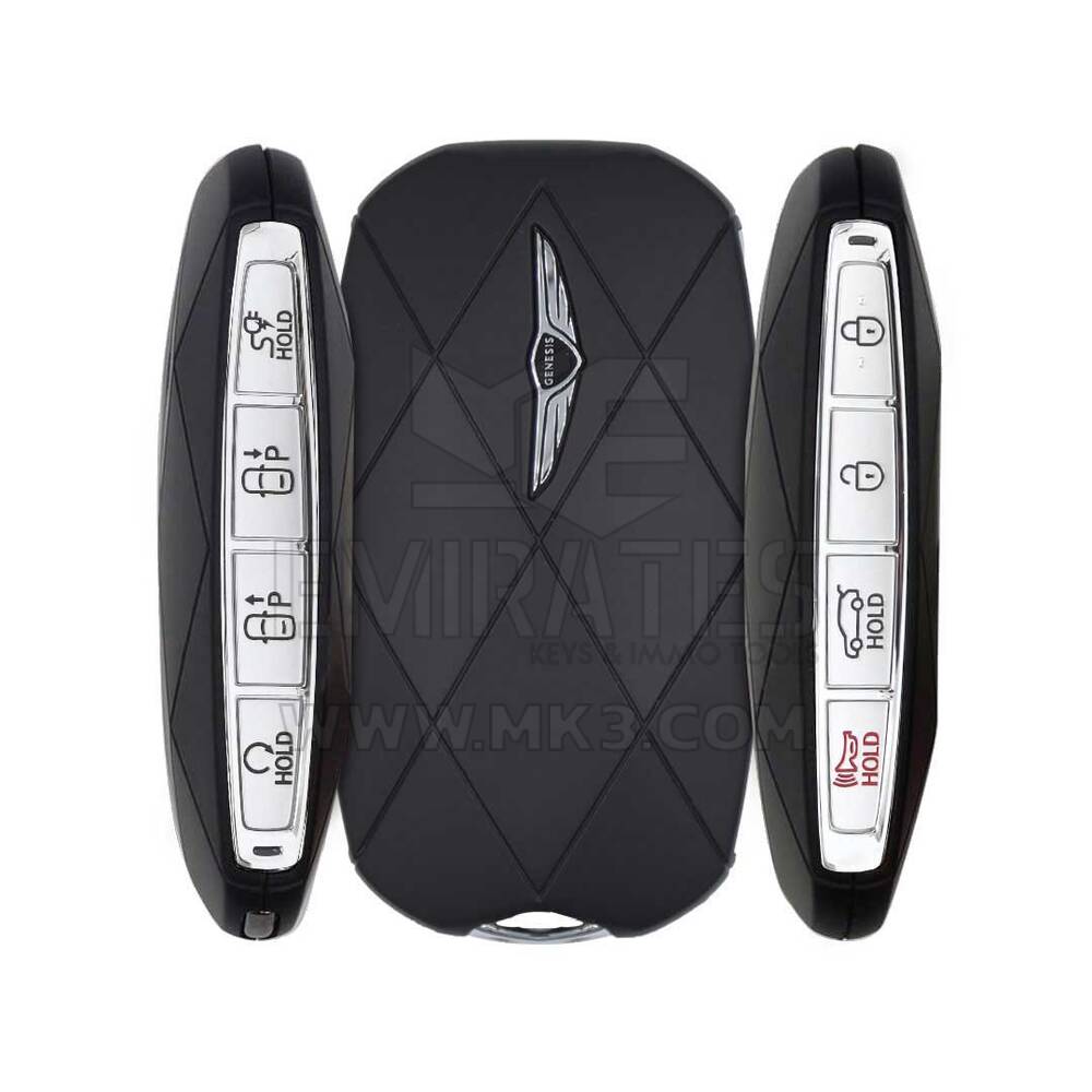 Genesis GV60 2022 Genuine Smart Remote Key 7+1 Buttons 433MHz Black Color 95440-CU100