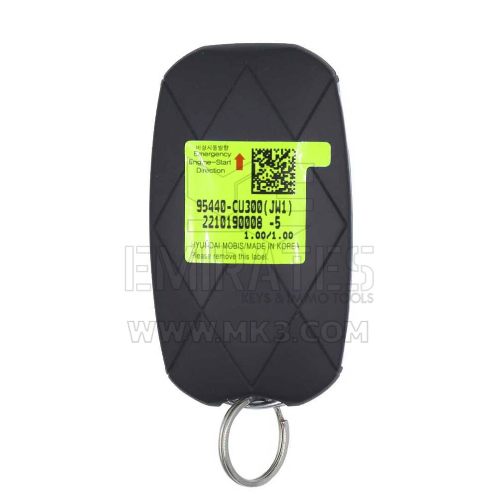 Nuova chiave remota intelligente Genesis GV60 2022 originale / OEM 7 + 1 pulsanti 433 MHz Colore nero Codice articolo OEM: 95440-CU300 - ID FCC: TQ8-FOB-4P53M