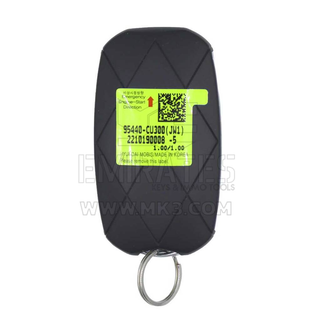 New Genesis GV60 2022 Genuine / OEM Smart Remote Key 7+1 Buttons 433MHz Black Color OEM Part Number: 95440-CU300 -  FCC ID: TQ8-FOB-4P53M