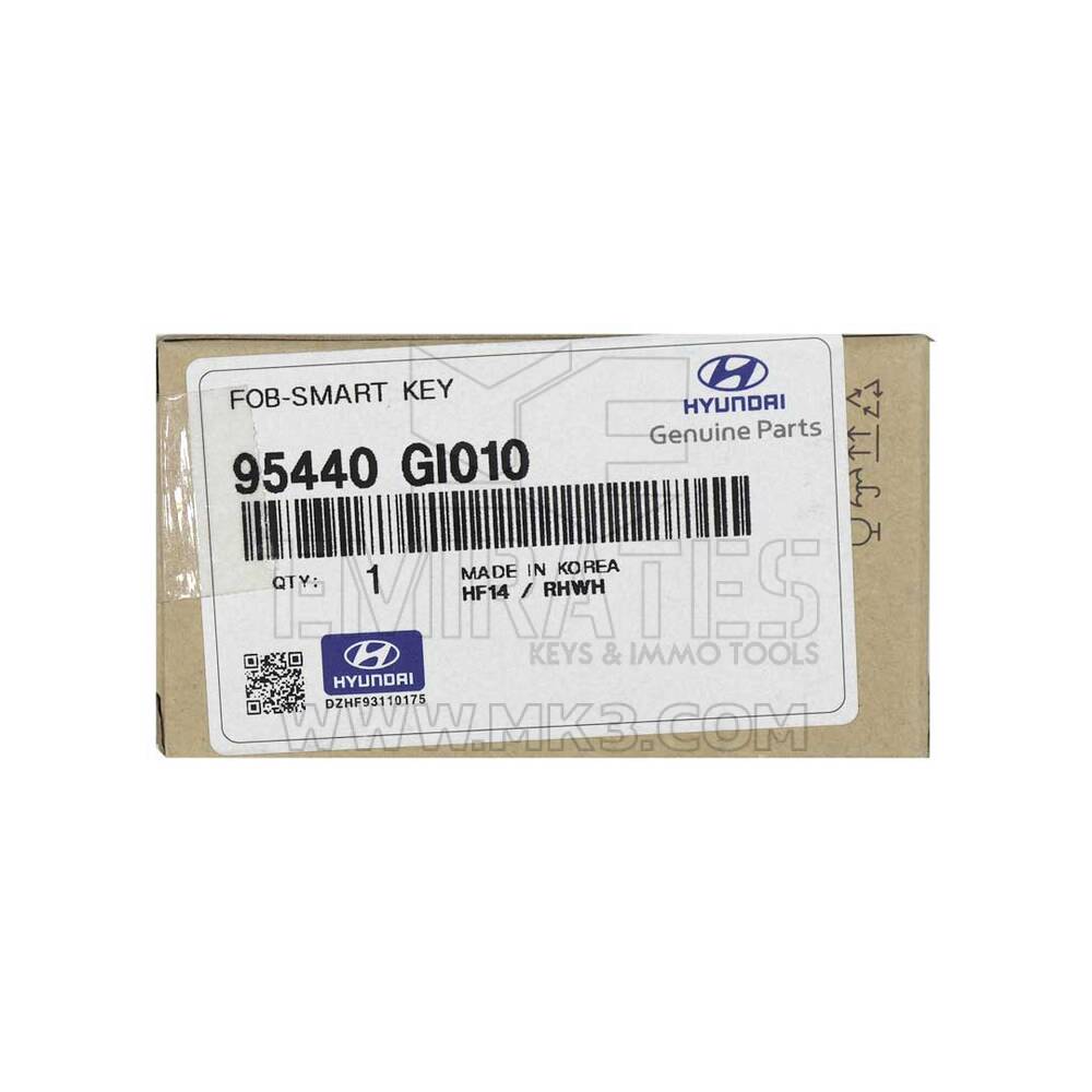 New Hyundai Ioniq 2022 Genuine / OEM Smart Remote Key 4+1 Buttons 433MHz OEM Part Number: 95440-GI010 - FCC ID: CQOFN01200 | Emirates Keys