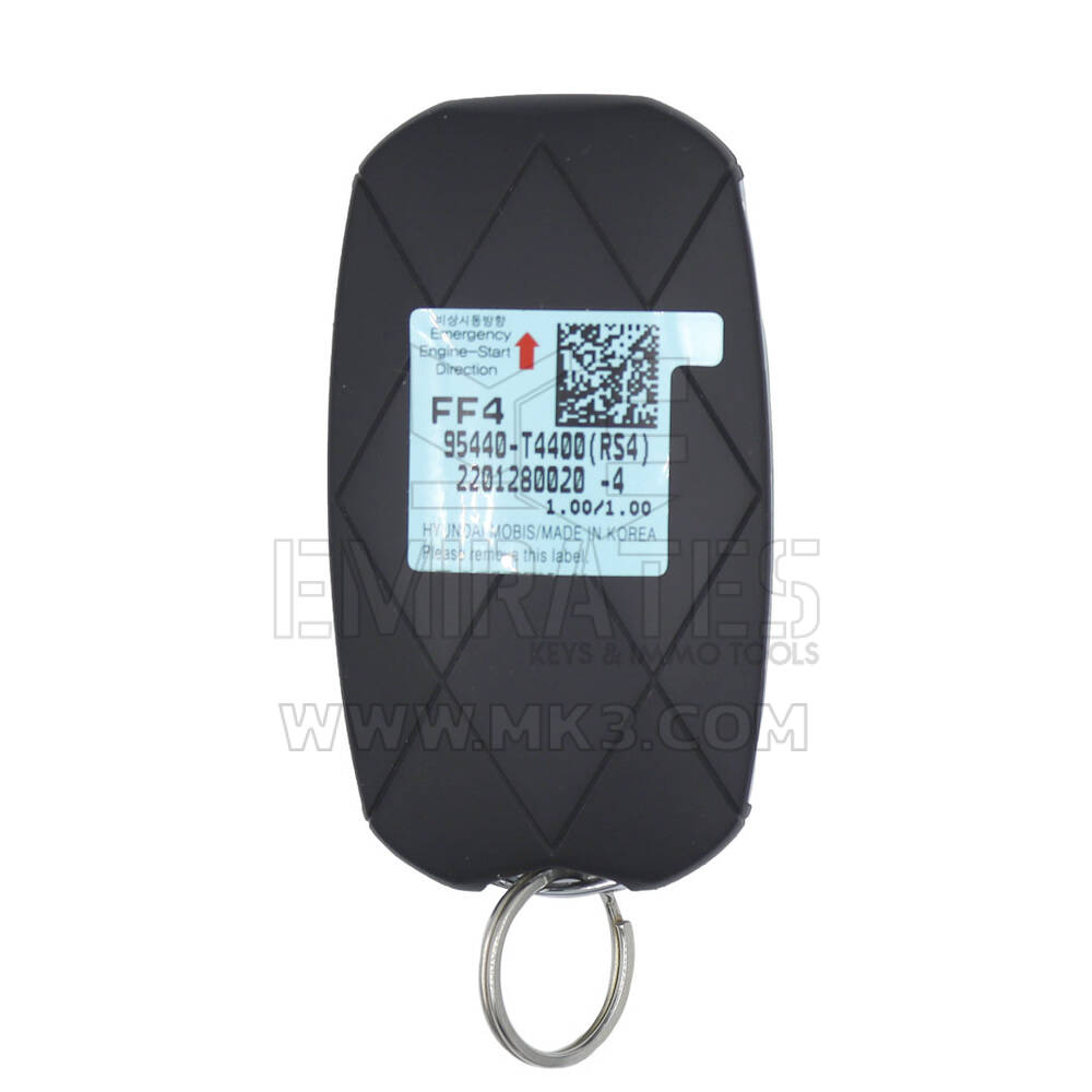 New Genesis G80 2022 Genuine / OEM Smart Remote Key 6 Buttons 433MHz OEM Part Number: 95440-T4400 - FCC ID: FOB-4F55MA | Emirates Keys