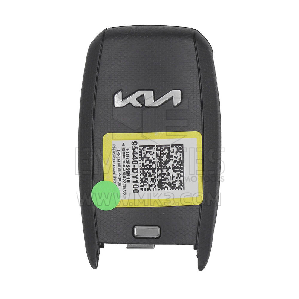 Clé à distance intelligente d'origine Kia Carens 2022 95440-DY100 | MK3