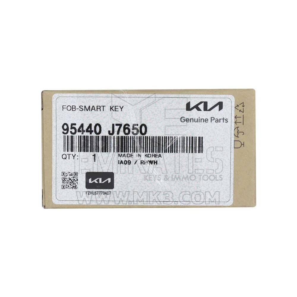 New Kia Ceed 2022 Genuine / OEM Smart Remote Key 3 Buttons 433MHz OEM Part Number: 95440-J7650 - FCC ID: FG01461 | Emirates Keys