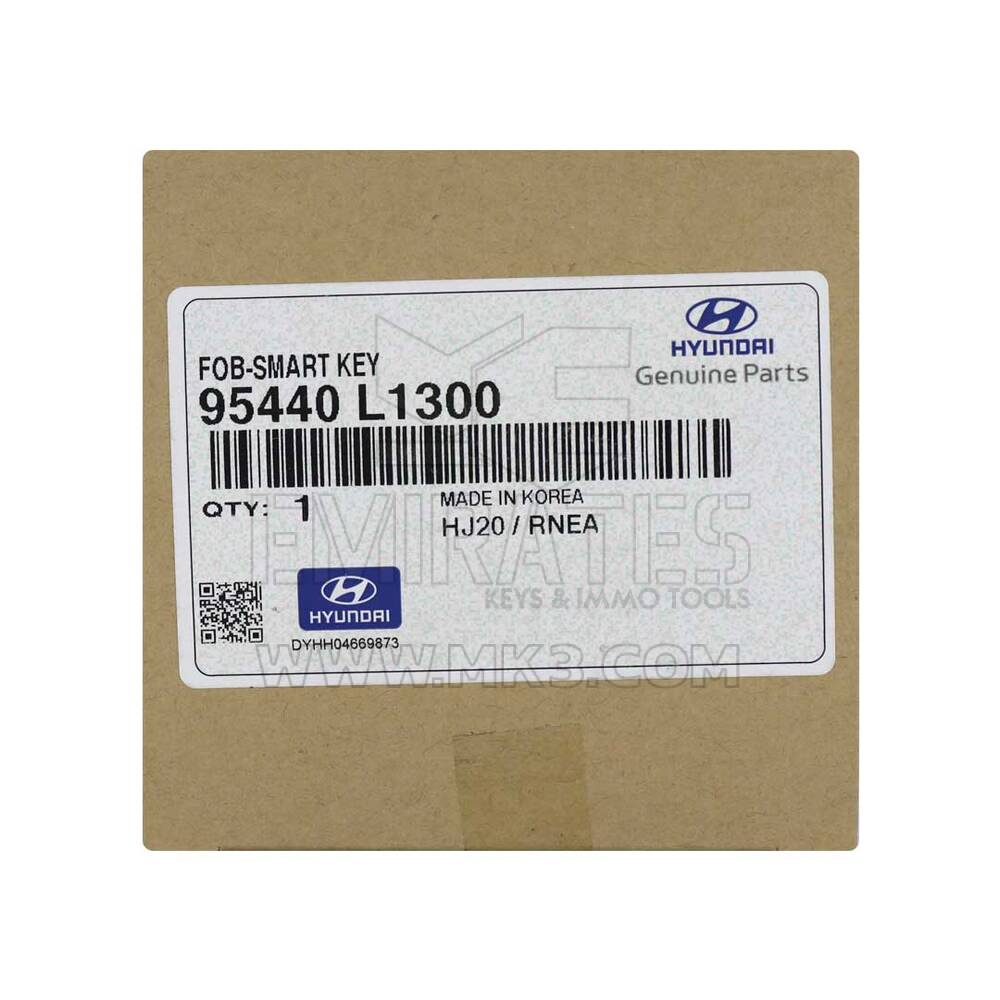 New Hyundai Sonata 2022 Genuine / OEM Smart remote Key 3 Buttons 433MHz OEM Part Number: 95440-L1300 - FCC ID: FOB-4F250 | Emirates Keys