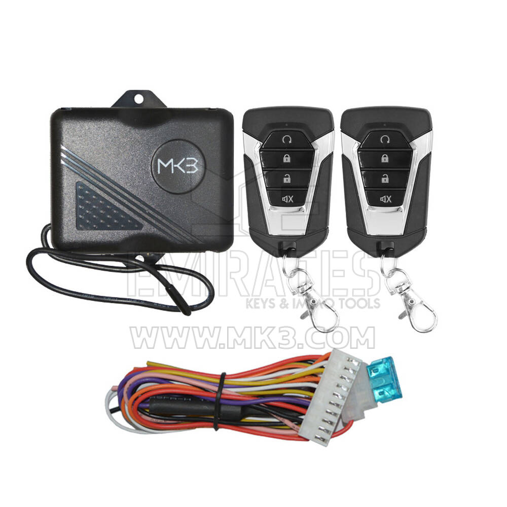 Sistema de entrada sin llave Isuzu 3+1 botones modelo 582