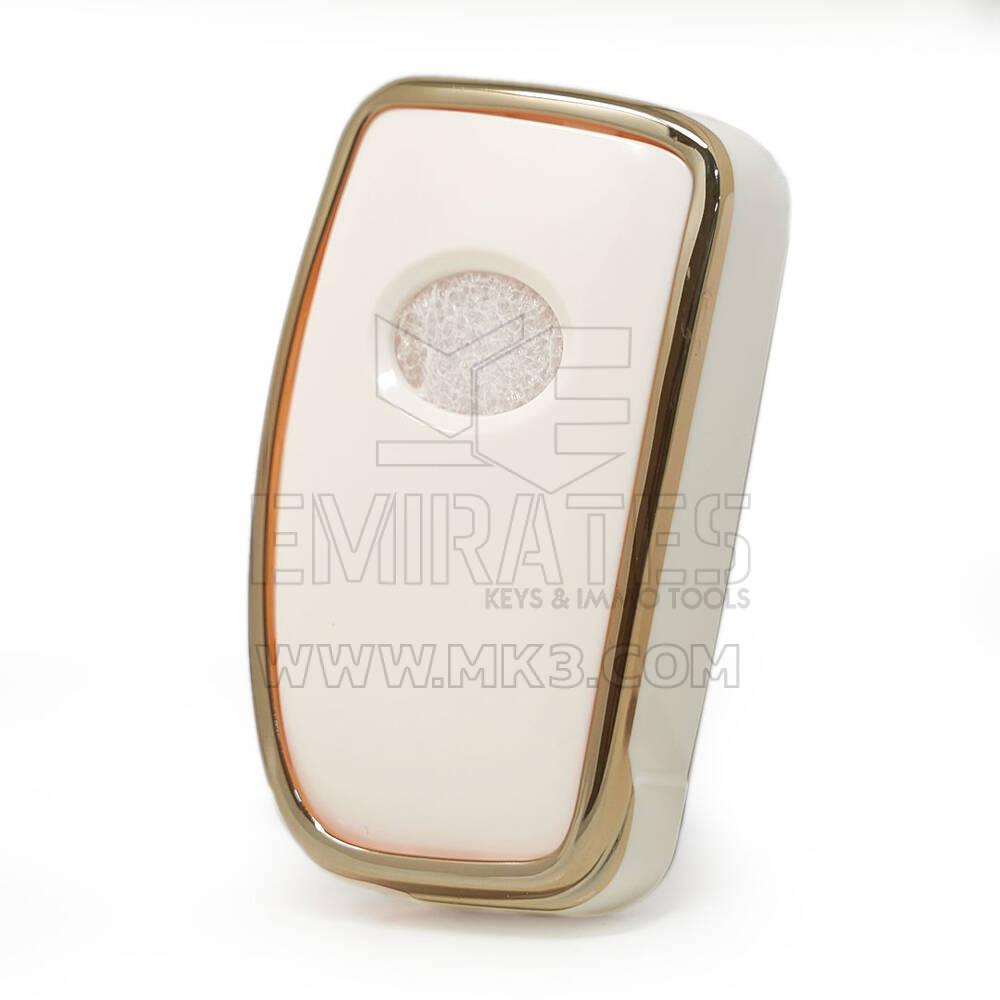 Nano Capa Para Lexus Remote Key 3+1 Botões Cor Branca | MK3