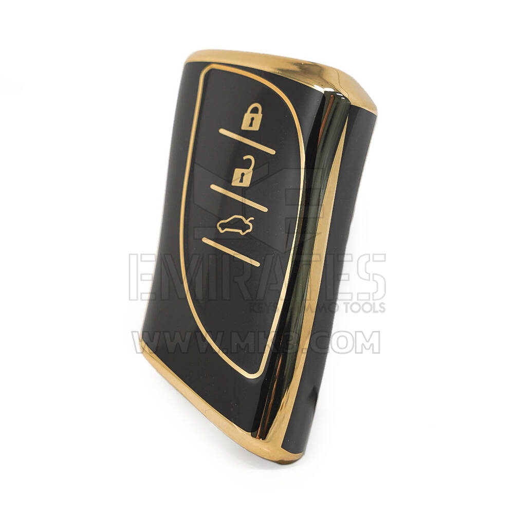 Nano Cover di alta qualità per nuova chiave telecomando Lexus 3 pulsanti colore nero