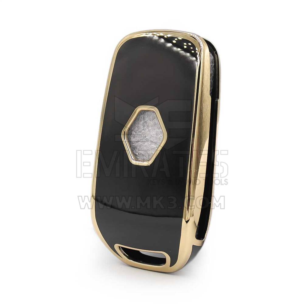 Nano Cover Para Renault Dacia Remote Key 3 Botones Color Negro | mk3