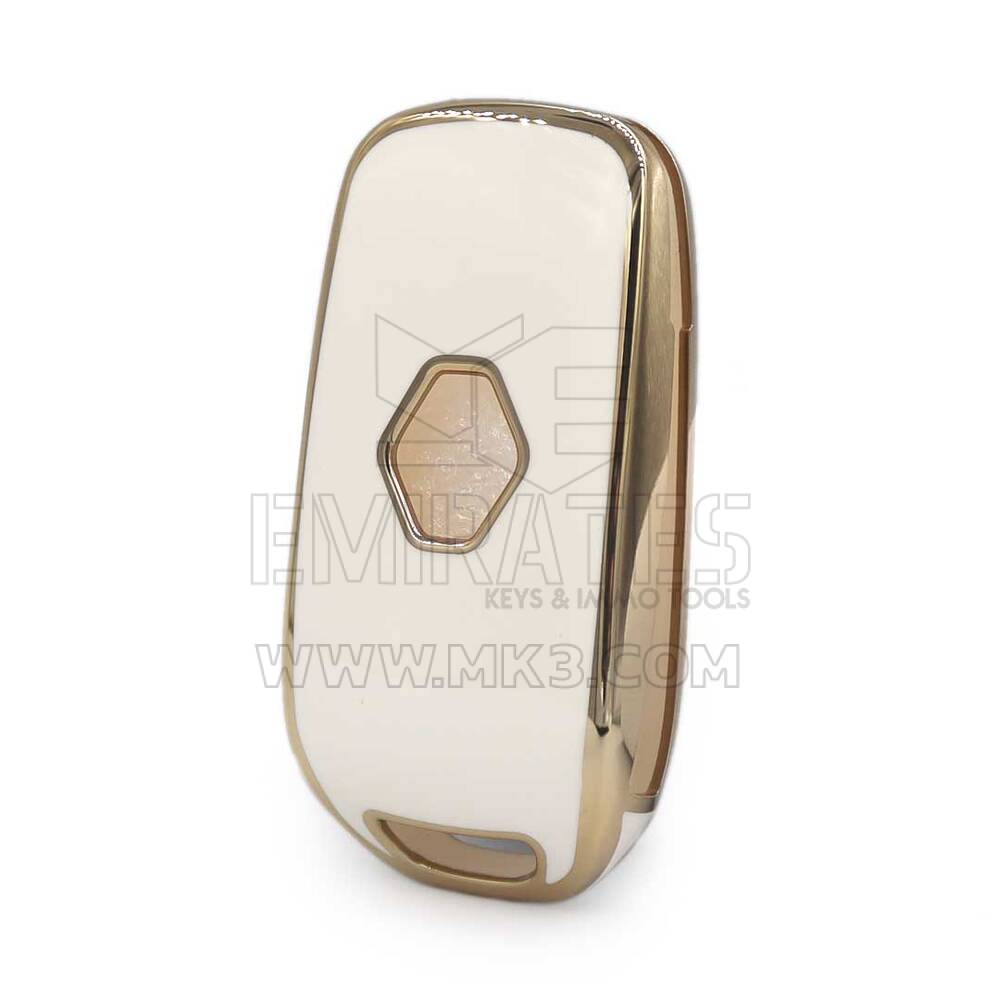 Nano Cover For Renault Dacia Remote Key 3 Button White Color | MK3