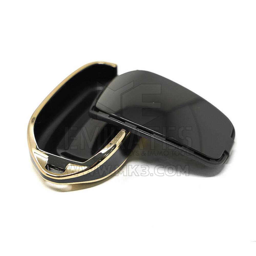 nueva cubierta de alta calidad nano del mercado de accesorios para renault dacia llave remota 2 botones color negro | Claves de los Emiratos