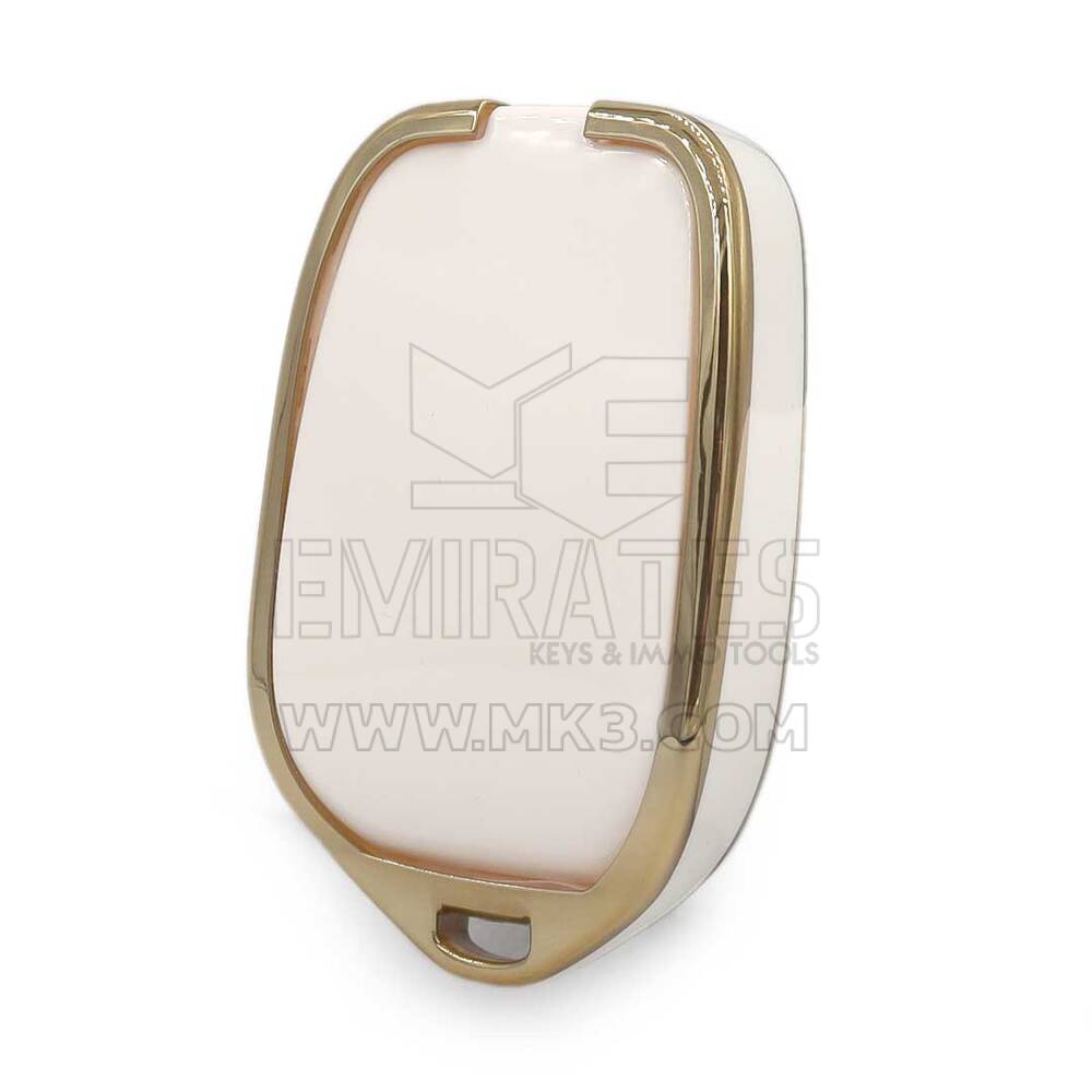 Nano Cover Para Renault Dacia Remote Key 2 Botones Color Blanco | mk3