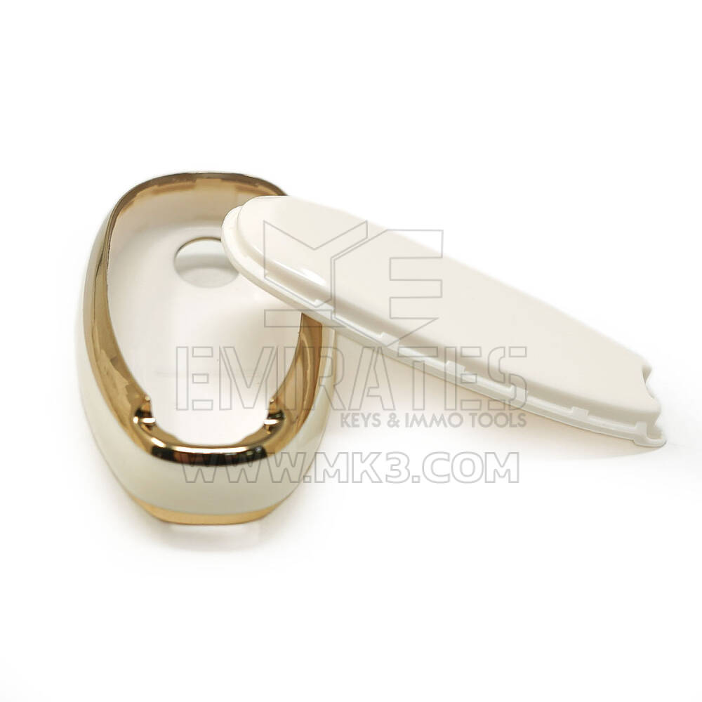 New Aftermarket Nano High Quality Cover For Suzuki Remote Key 3 Buttons White Color | Emirates Keys