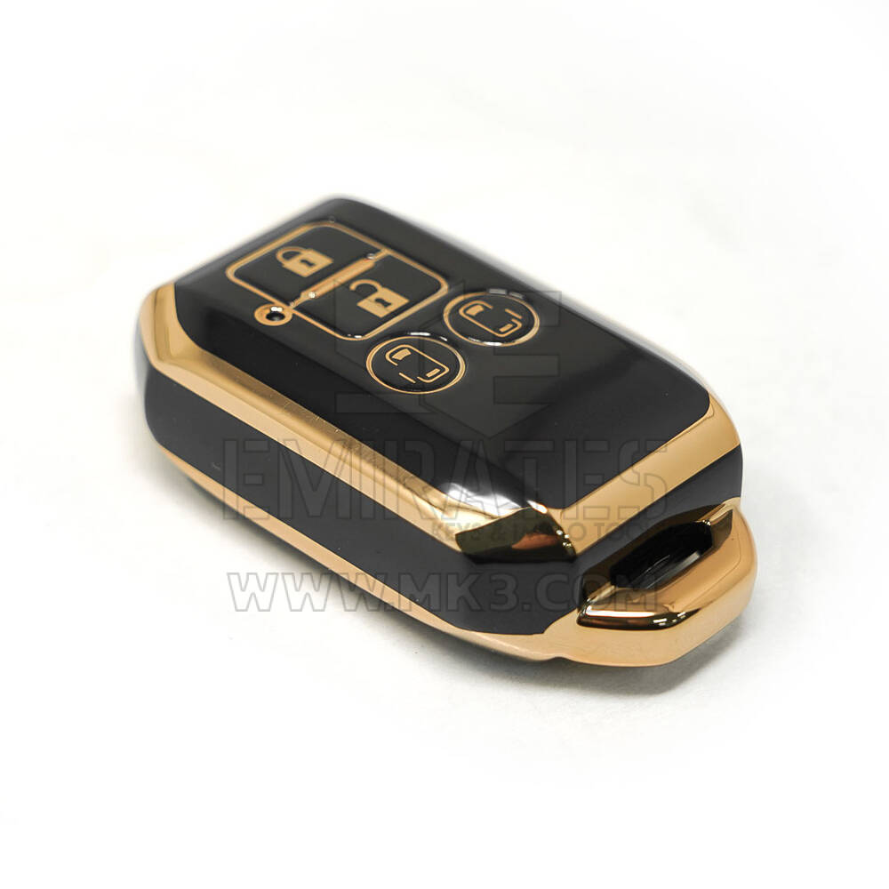 nueva cubierta de alta calidad nano del mercado de accesorios para llave remota suzuki 4 botones color negro | Claves de los Emiratos