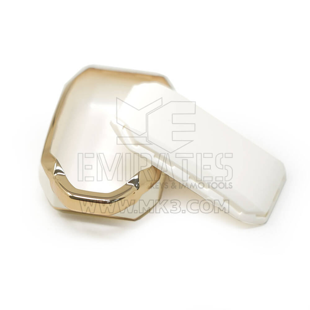 New Aftermarket Nano High Quality Cover For Suzuki Remote Key 4 Buttons White Color | Emirates Keys