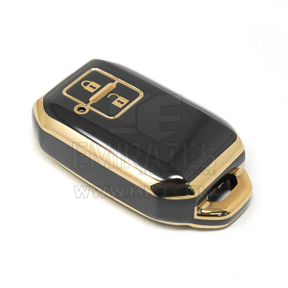 New Aftermarket Nano High Quality Cover For Suzuki Baleno Ertiga Remote Key 2 Buttons Black Color | Emirates Keys