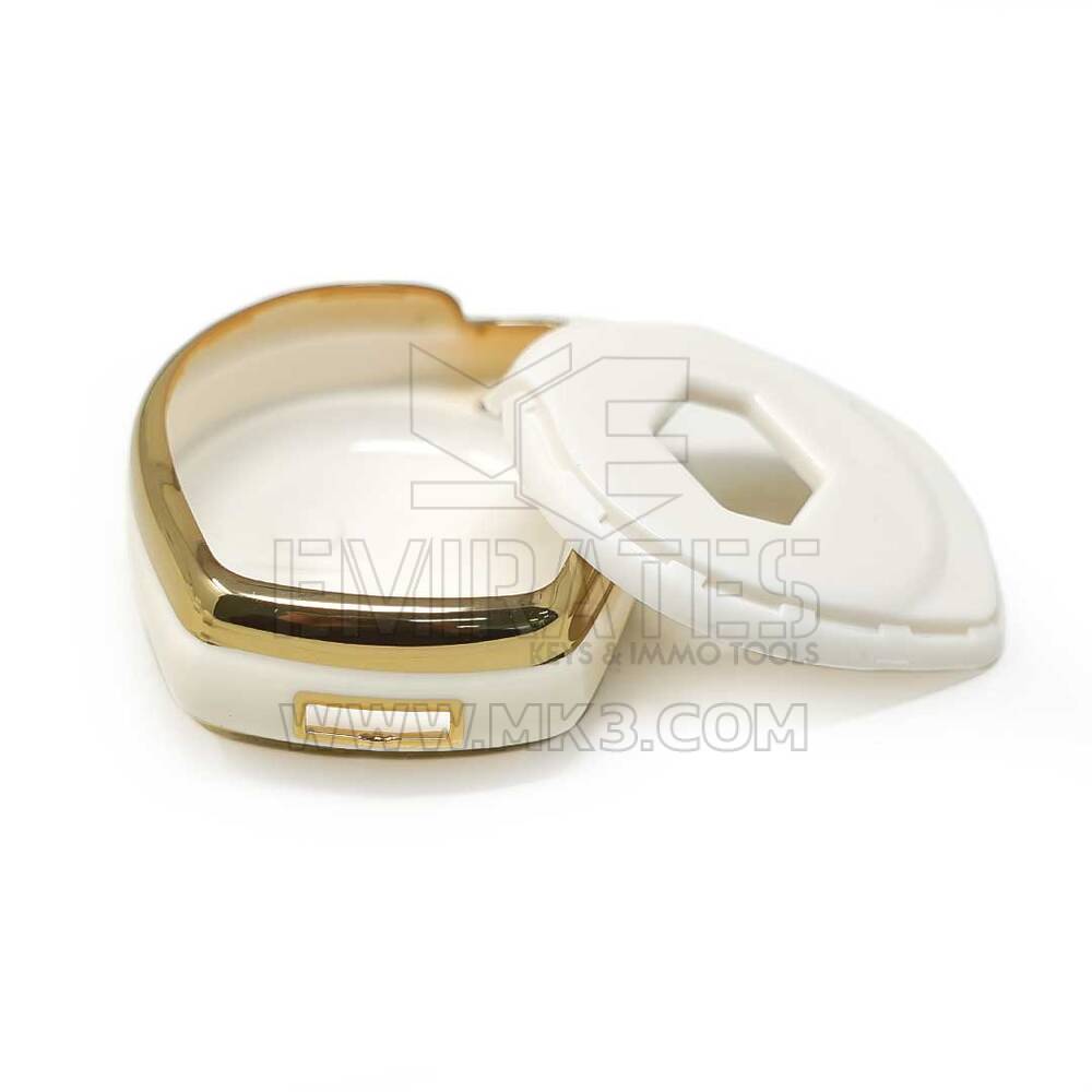 New Aftermarket Nano High Quality Cover For Suzuki Remote Key 2 Buttons White Color | Emirates Keys