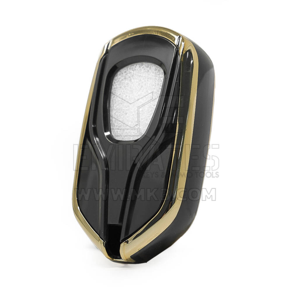 Nano Cover Para Maserati Remote Key 4 Botões Cor Preta | MK3