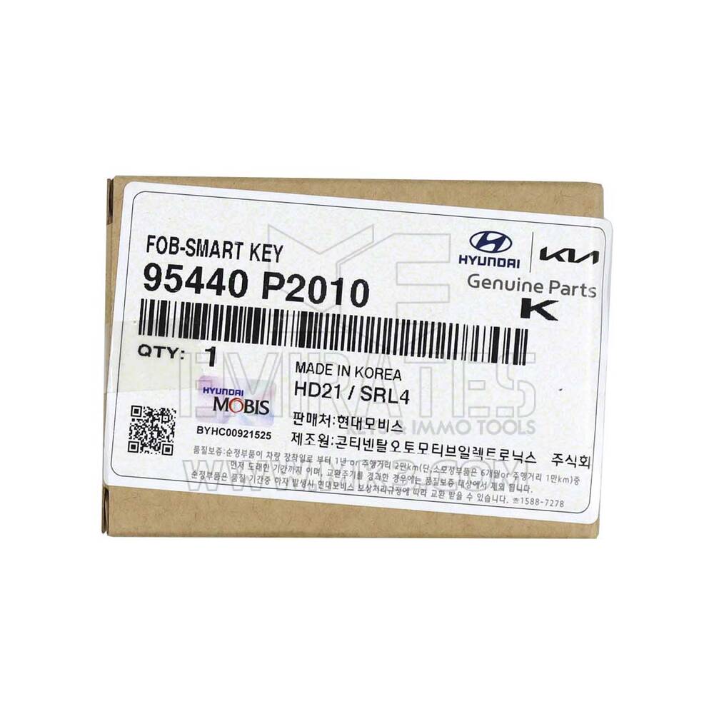 New KIA Sorento 2022 Genuine/OEM Smart Remote Key 5 Buttons 433MHz OEM Part Number: 95440-P2010 , FCC ID: SY5MQ4FGE05 | Emirates Keys