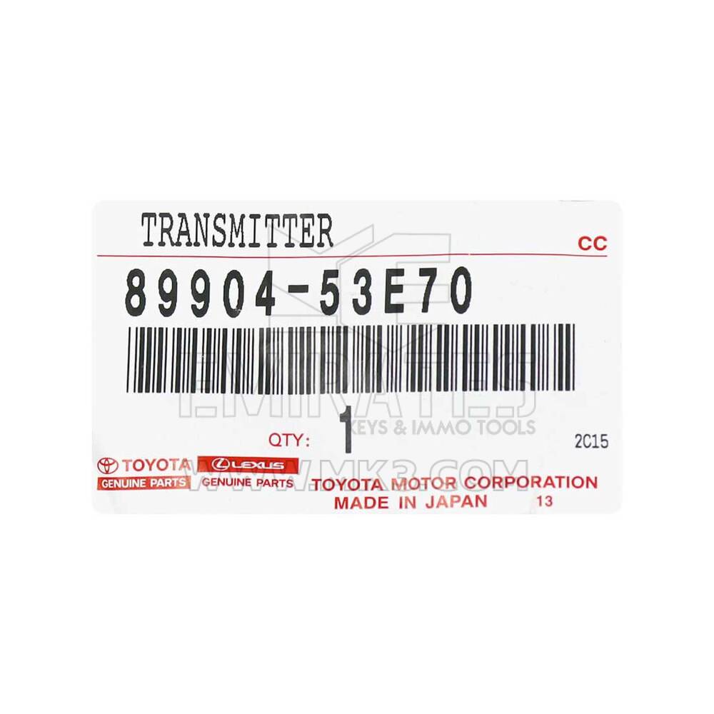 New Lexus IS250 2021 Genuine/OEM Smart Remote Key 4 Buttons 315MHz OEM Part Number: 89904-53E70 . FCC ID: HYQ14FLB | Emirates Keys