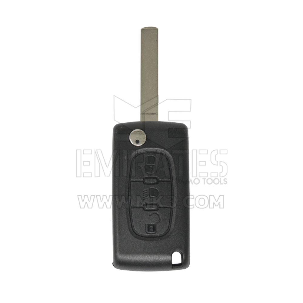 Peugeot Citroen Remote Key Shell VA2 Blade | MK3