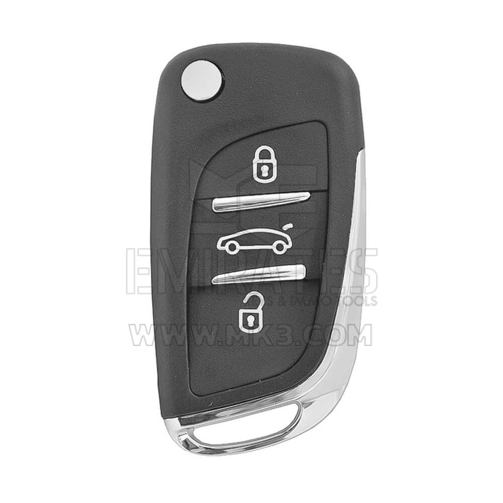 Guscio chiave telecomando Citroen Flip 3 pulsanti senza supporto batteria