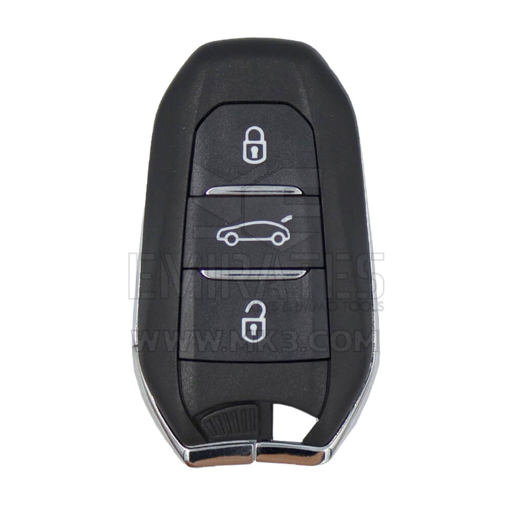 Peugeot Citroen Ds Smart Remote Key 3 Botones 433MHz ID46 Transpondedor