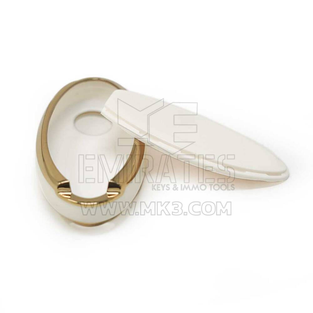 New Aftermarket Nano High Quality Cover For Nissan Remote Key 3 Buttons SUV White Color | Emirates Keys