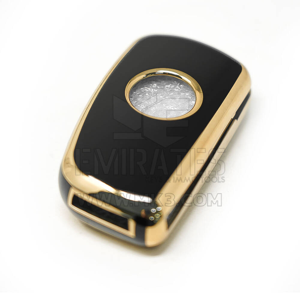 New Aftermarket Nano  High Quality Cover For Nissan Flip Remote Key 2 Buttons Black Color | Emirates Keys