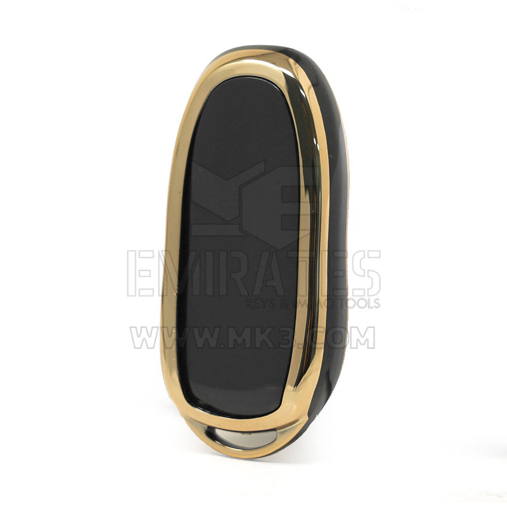 Capa Nano para Tesla Smart Remote Key 3 botões cor preta | MK3
