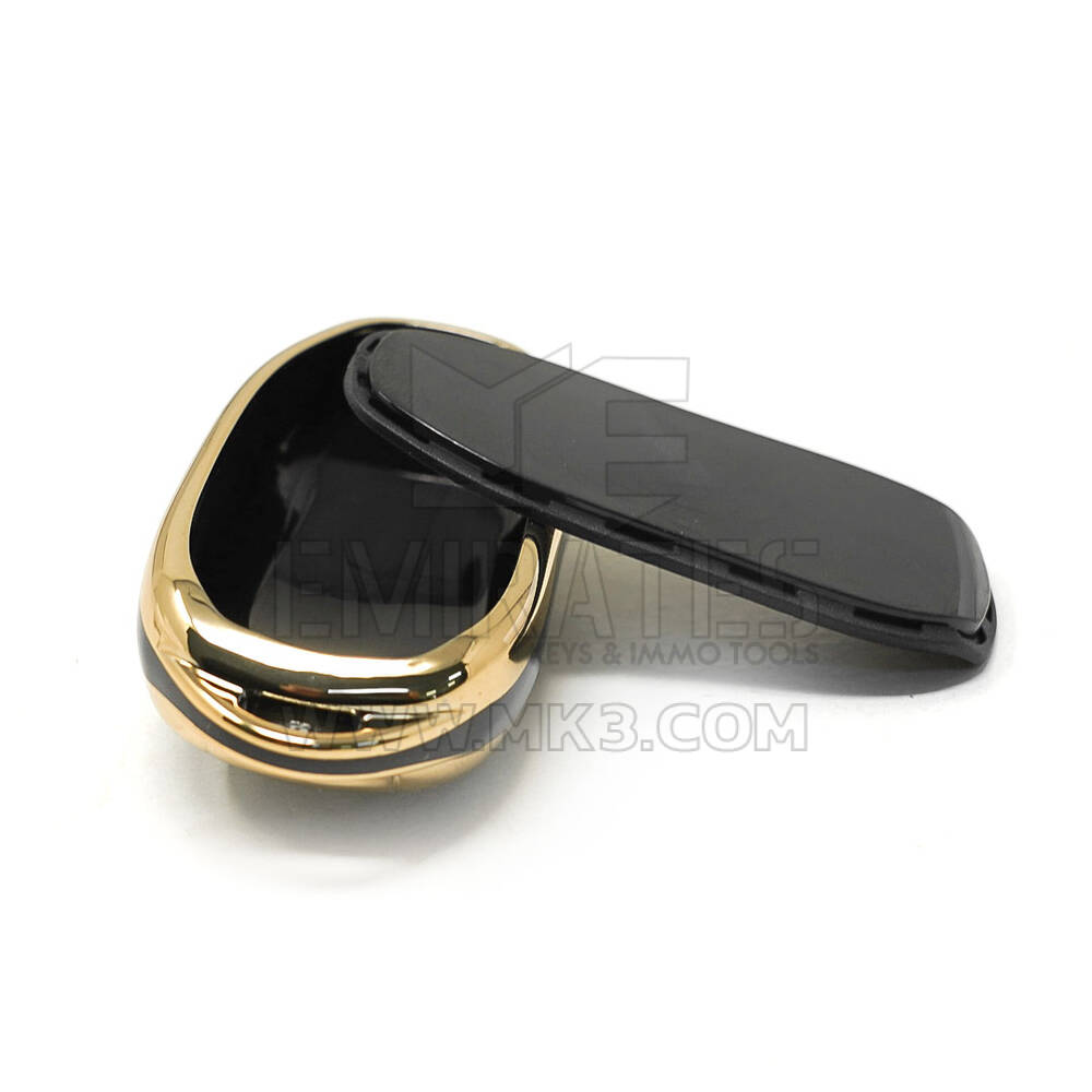 New Aftermarket Nano High Quality Cover For Tesla Remote Key 3 Buttons Black Color | Emirates Keys