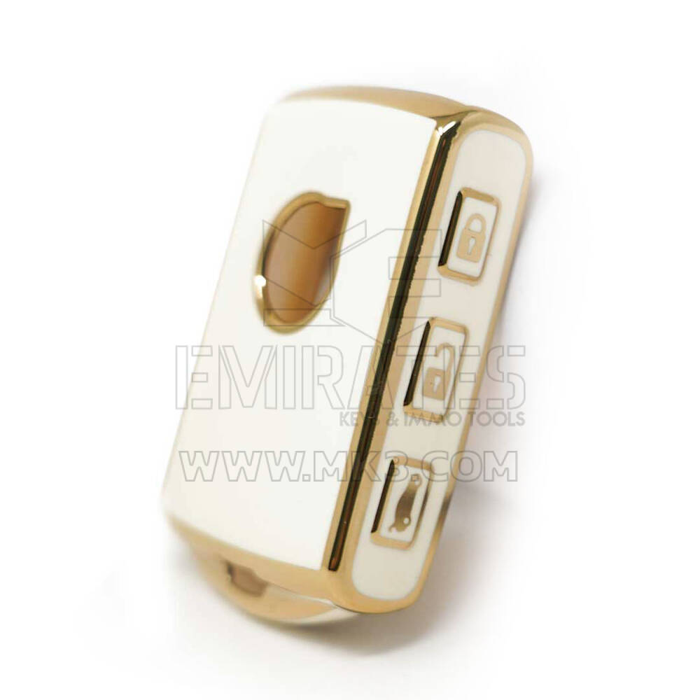 New Aftermarket Nano  High Quality Cover For Volvo S90 Smart Remote Key White Color | Emirates Keys