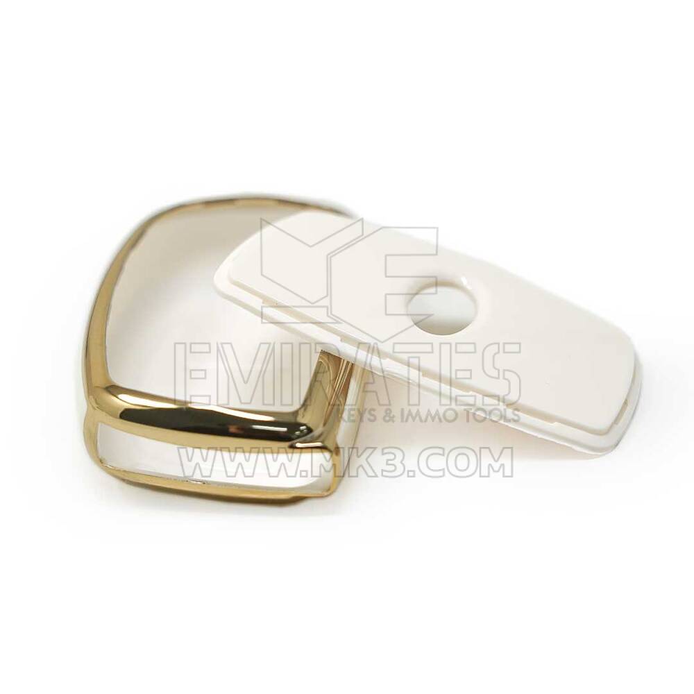 New Aftermarket Nano High Quality Cover For Hyundai Tucson Smart Remote Key 3 Buttons White Color | Emirates Keys