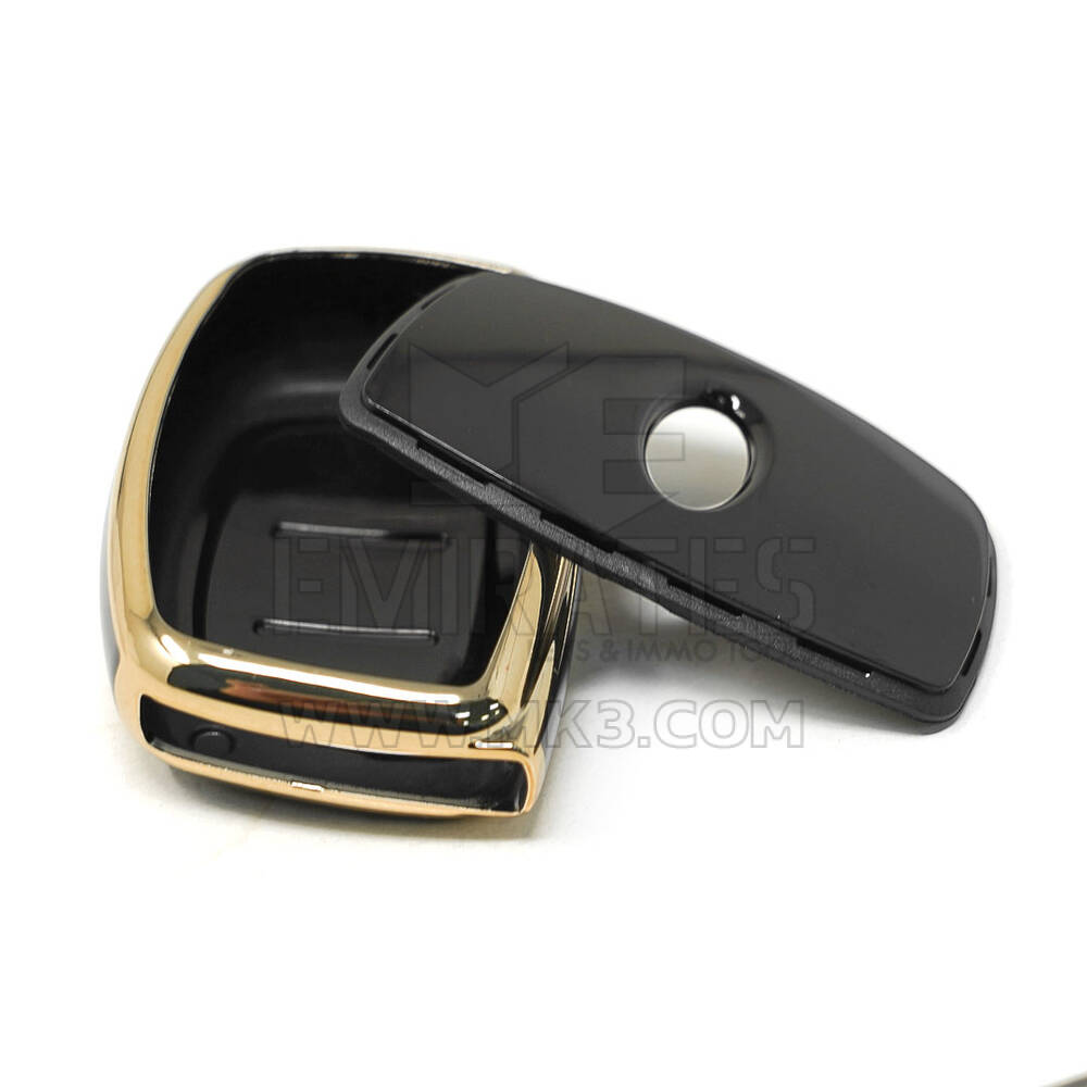New Aftermarket Nano High Quality Cover For Hyundai Tucson Smart Remote Key 4 Buttons Auto Start Black Color | Emirates Keys