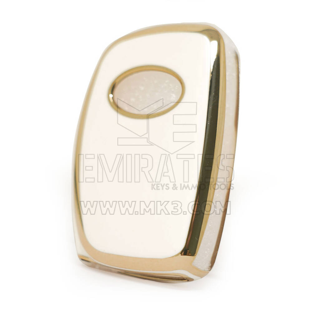 Nano Cover For Hyundai Sonata Flip Remote Key 3 Button White | MK3
