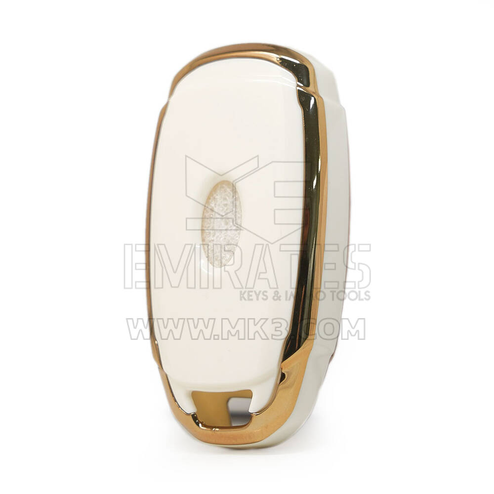 Nano Cover For Hyundai Kona Remote Key 4 Кнопки белого цвета | МК3