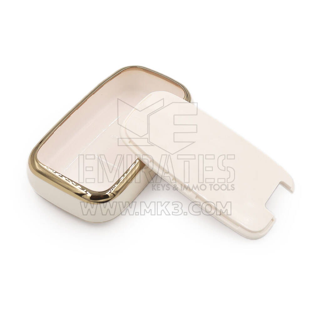New Aftermarket Nano High Quality Cover For KIA Hyundai Remote Key 3 Buttons White Color | Emirates Keys