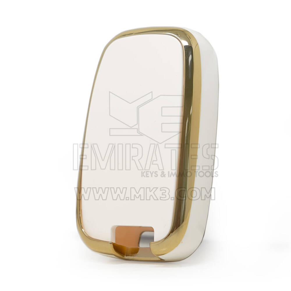 KIA Hyundai Uzaktan Anahtar 4 Düğme Beyaz Renk için Nano Kapak | MK3