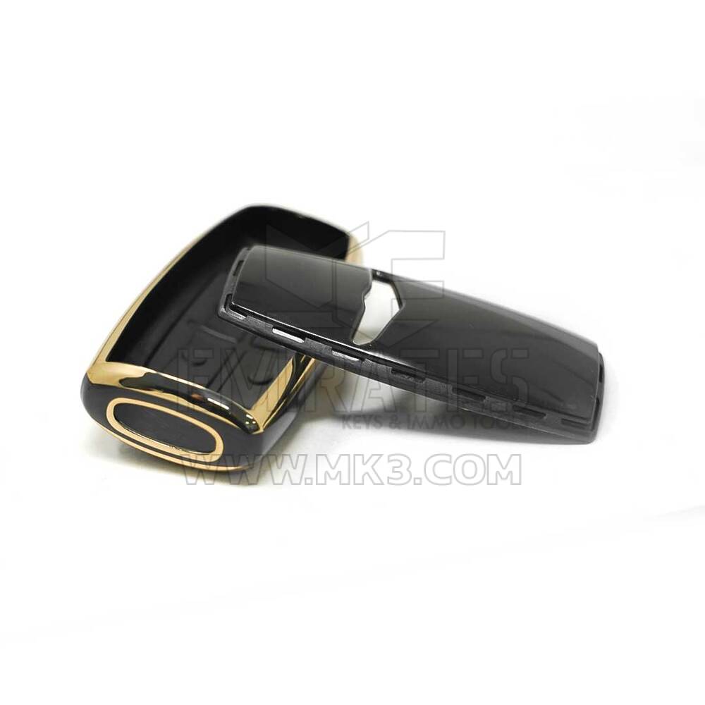New Aftermarket Nano High Quality Cover For Hyundai Genesis Remote Key 3+1 Auto Start Buttons Black Color | Emirates Keys