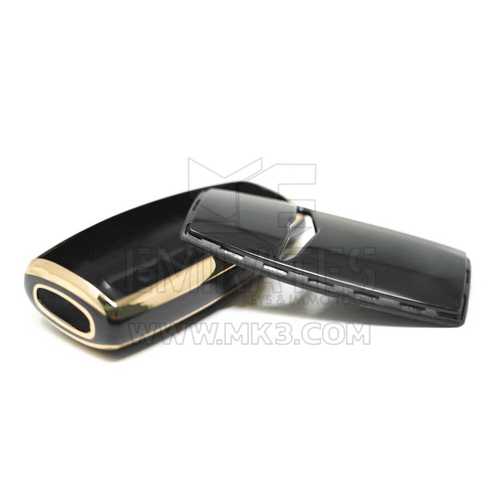 New Aftermarket Nano High Quality Cover For Hyundai Genesis Remote Key 3+1 Buttons Black Color | Emirates Keys