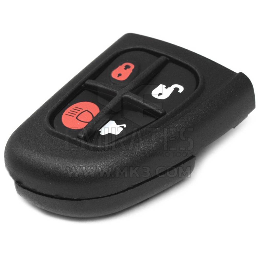 High Quality Aftermarket Jaguar Flip Remote Key Shell 4 Buttons with Head, Emirates Keys Remote key cover | Emirates Keys