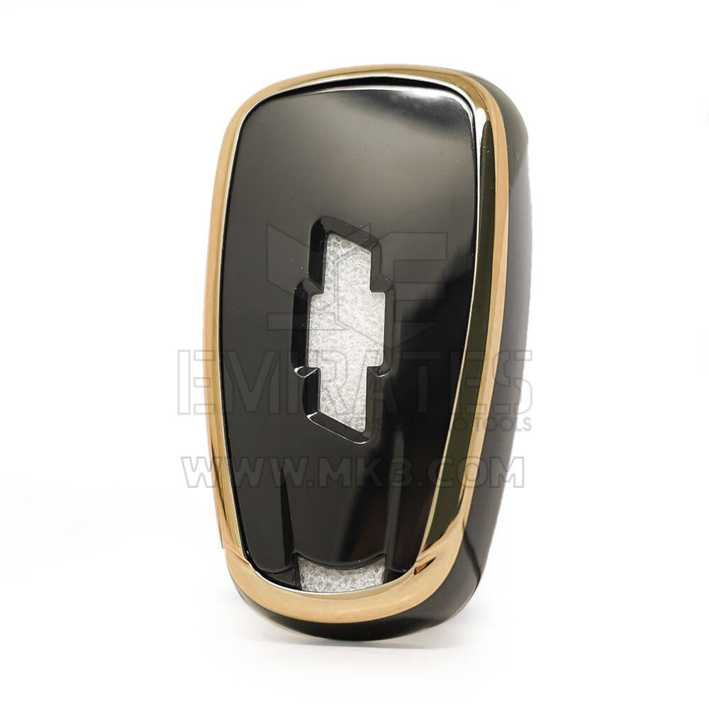 Nano Kapak Chevrolet Uzaktan Anahtar 4 Düğme Siyah Renk | MK3