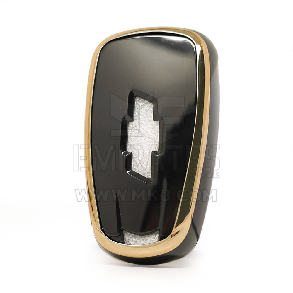 Nano Cover Per Chiave Telecomando Chevrolet 4 Pulsanti Colore Nero | MK3