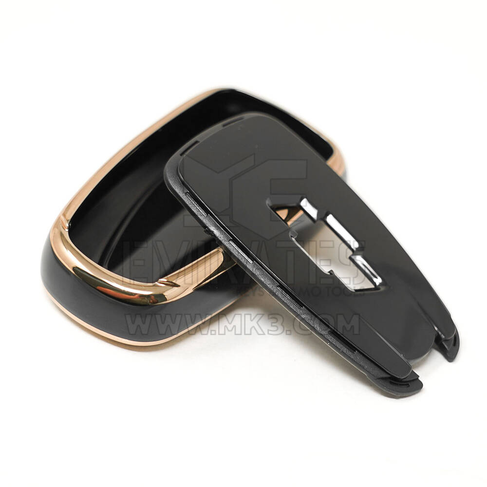 New Aftermarket Nano High Quality Cover For Chevrolet Remote Key 4 Buttons Auto Start Black Color | Emirates Keys