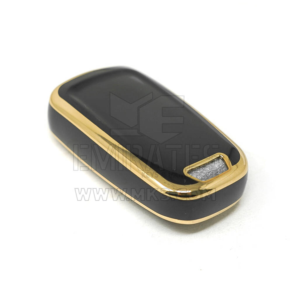 New Aftermarket Nano High Quality Cover For Chevrolet Opel Flip Remote Key 3 Buttons Black Color | Emirates Keys