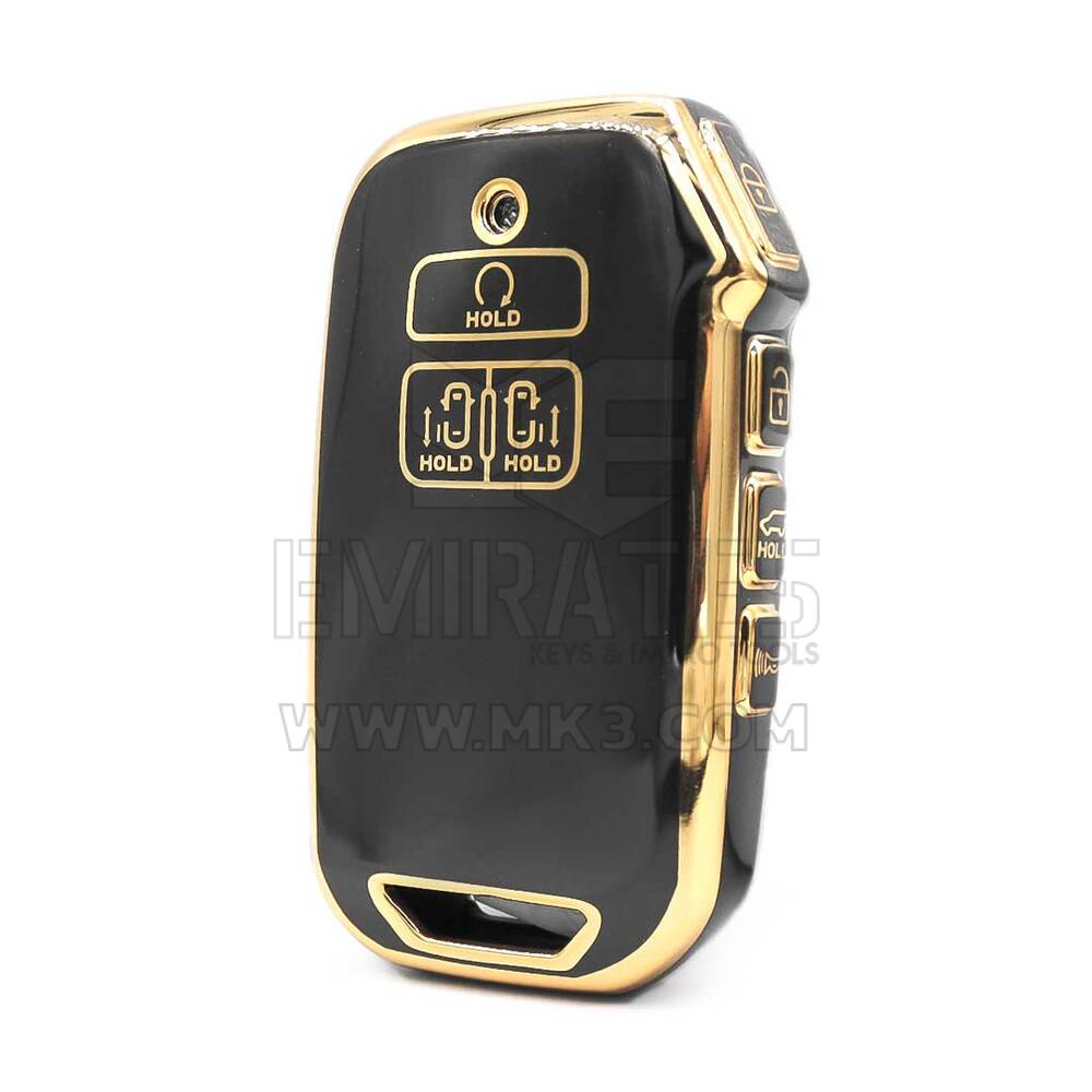 Couverture Nano de haute qualité pour clé à distance intelligente Kia 7 boutons couleur noire J11J7