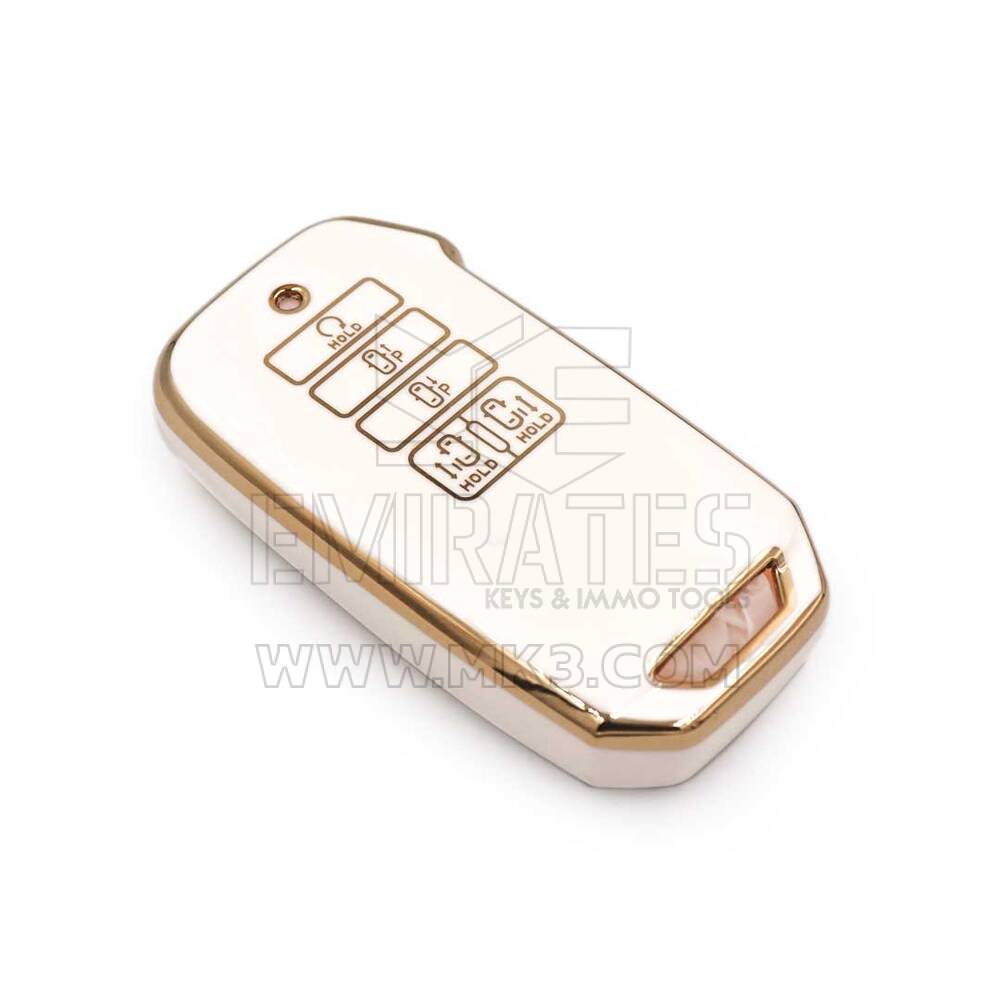 Nueva funda Nano de alta calidad para mando a distancia inteligente de Kia, 9 botones, Color blanco, J11J9 | Cayos de los Emiratos
